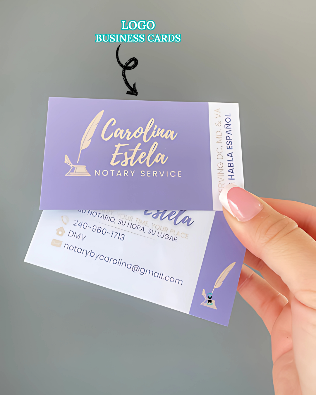Luxe Business Cards | Glossy