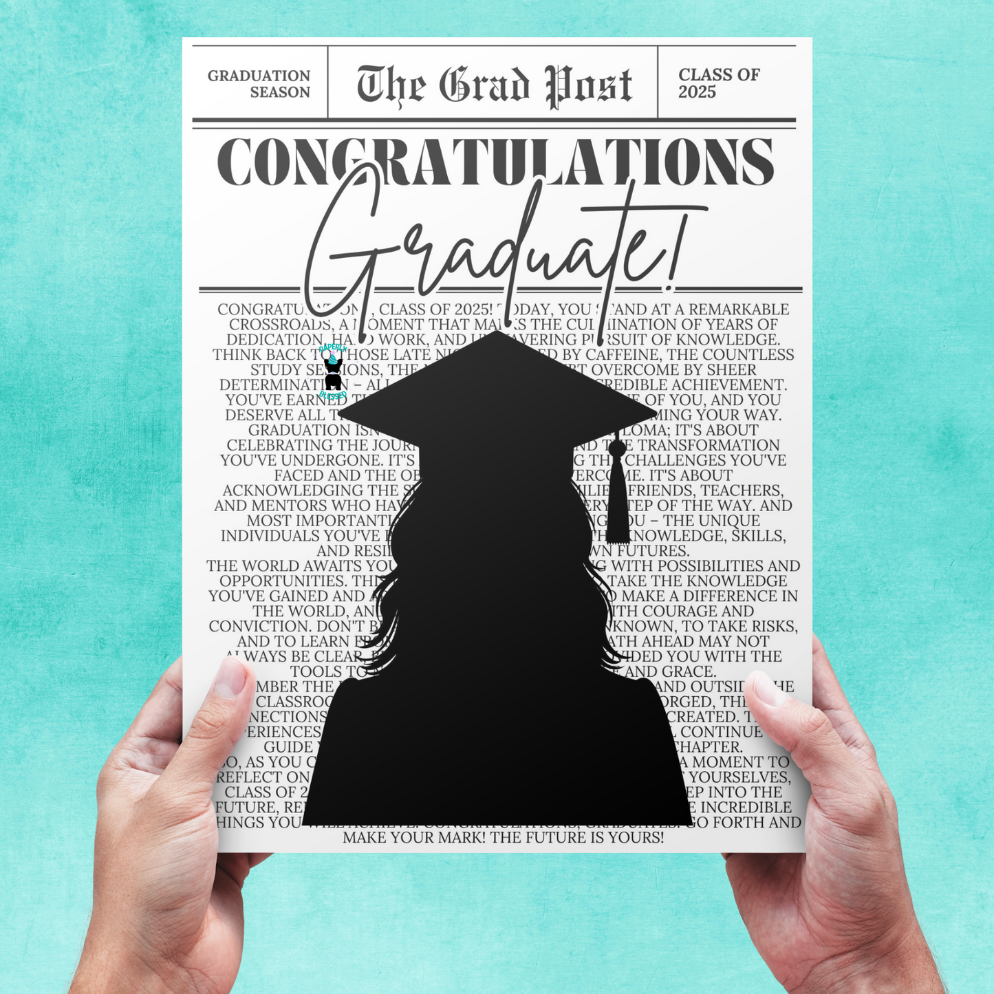 Congrats Graduate! Class of 2025 | 2 Templates