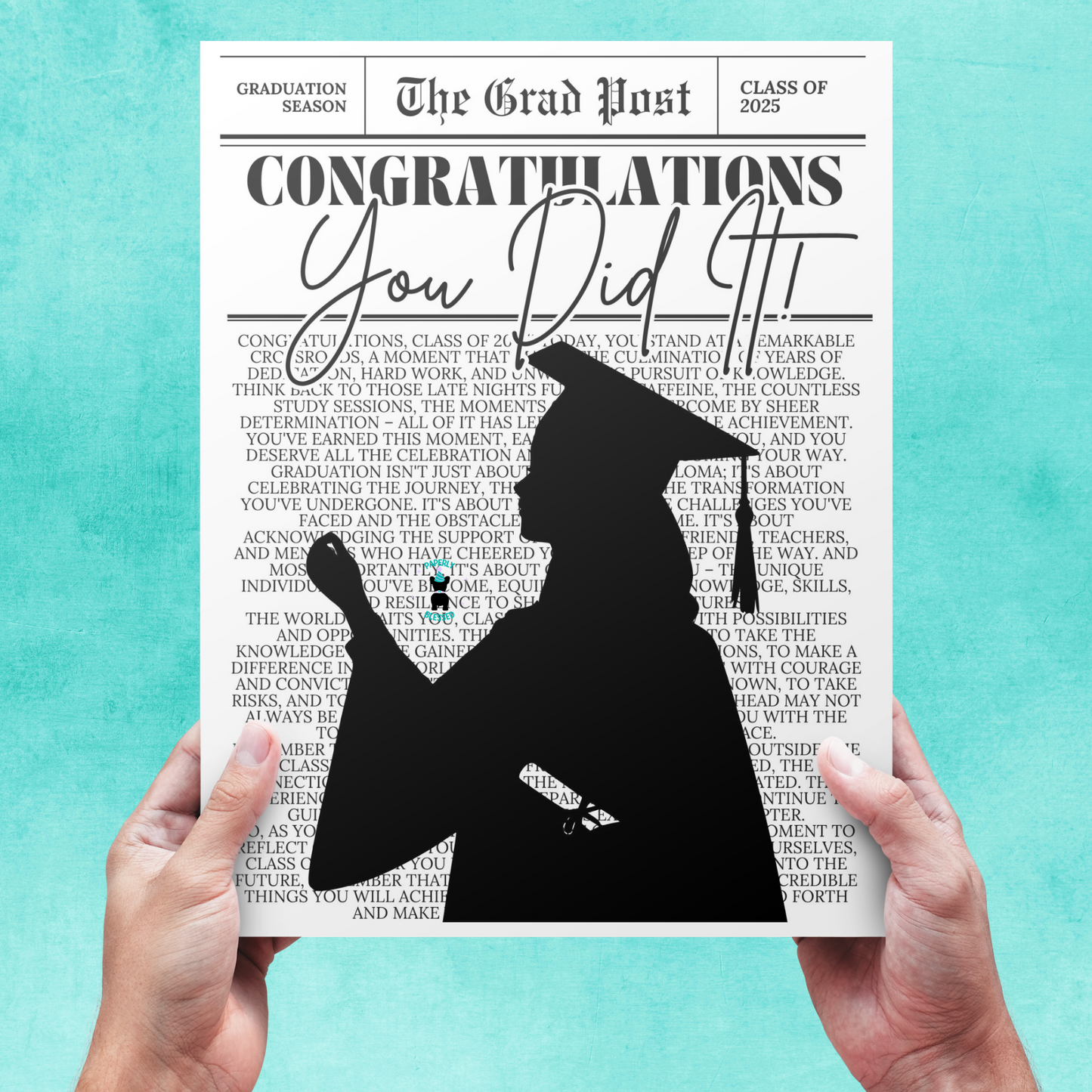 Congrats Graduate! Class of 2025 | 2 Templates