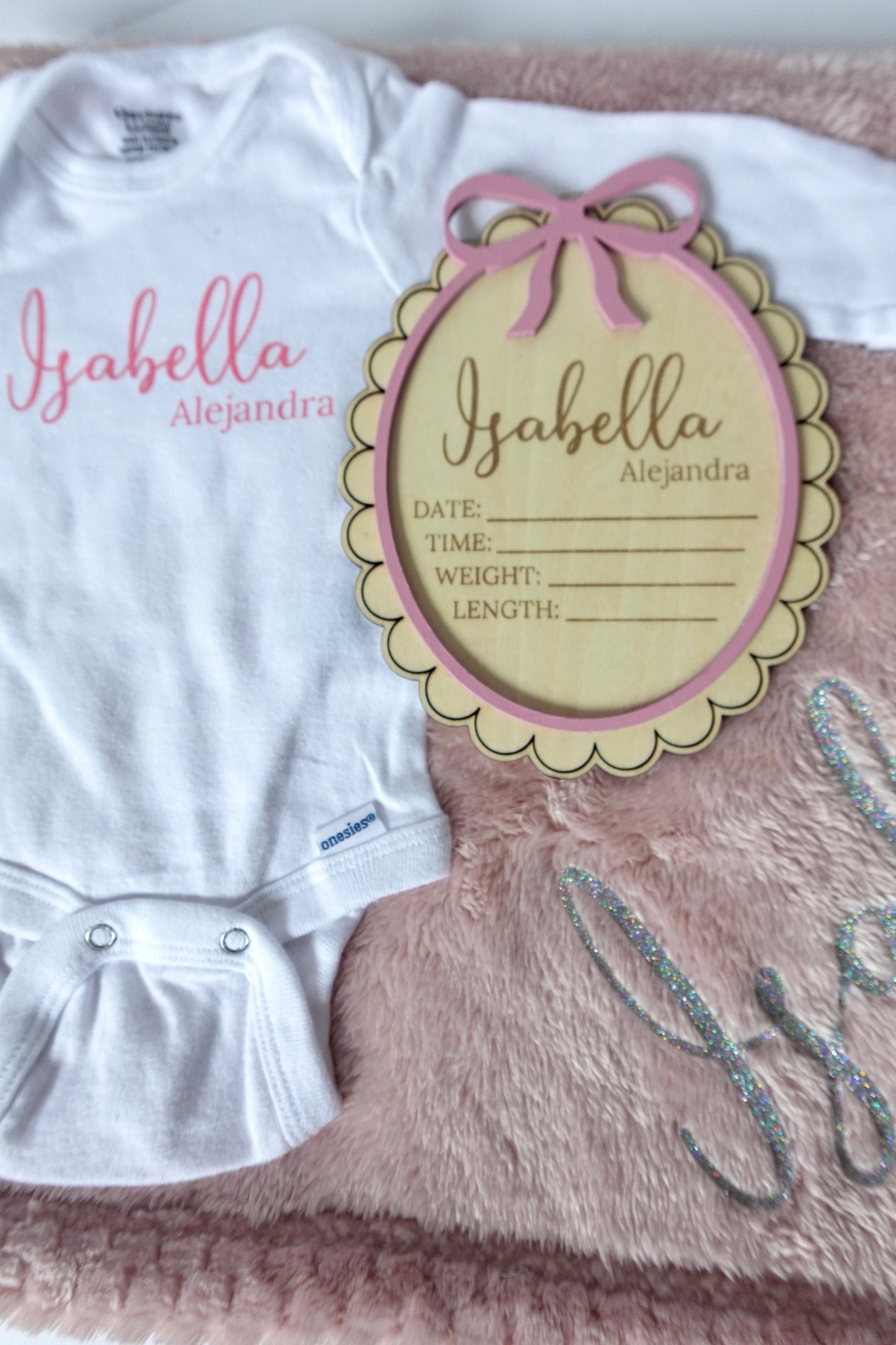 Personalized Baby Onesie | Long Sleeve