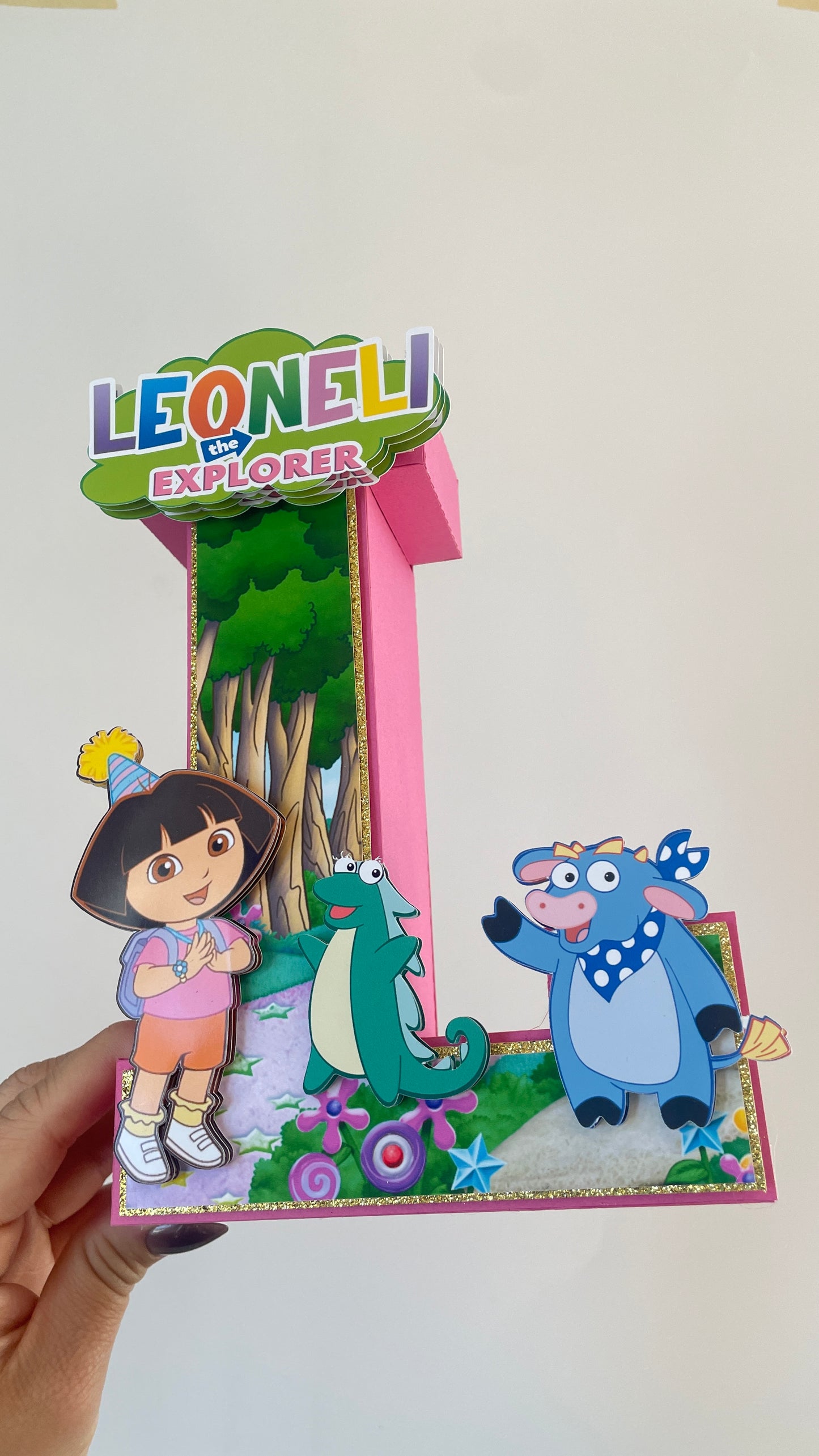 Dora | 3D Letter/Number