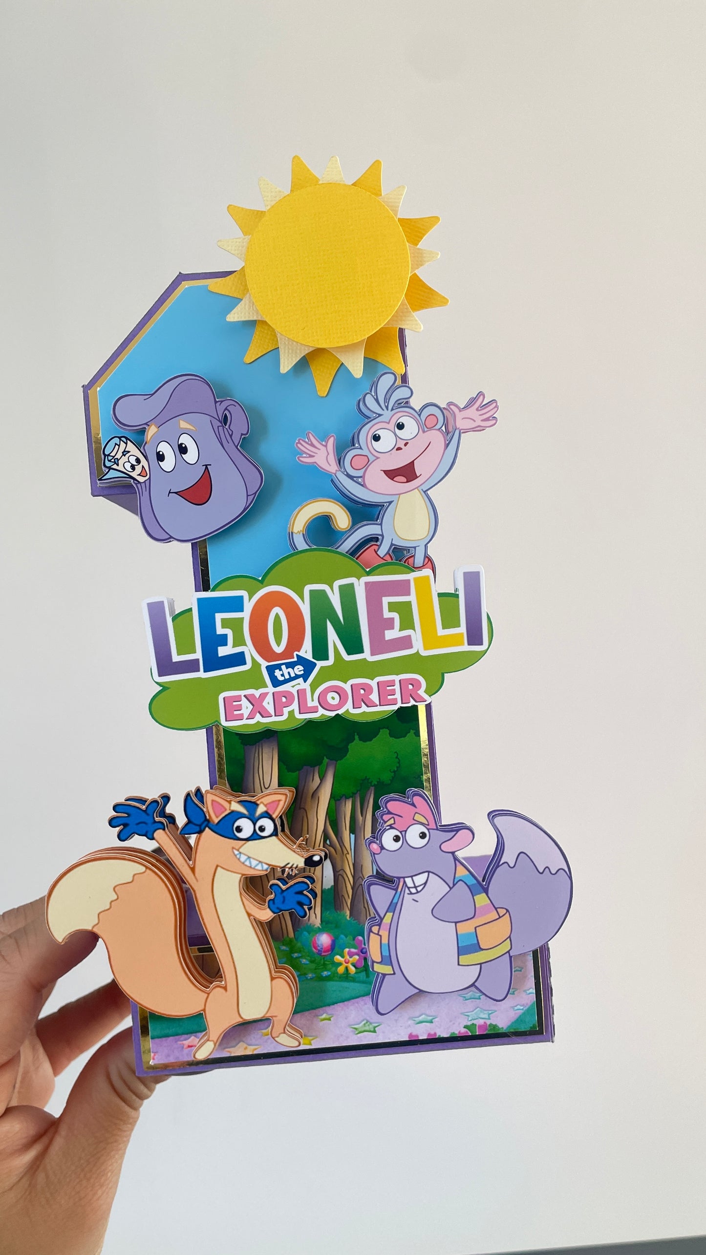 Dora | 3D Letter/Number