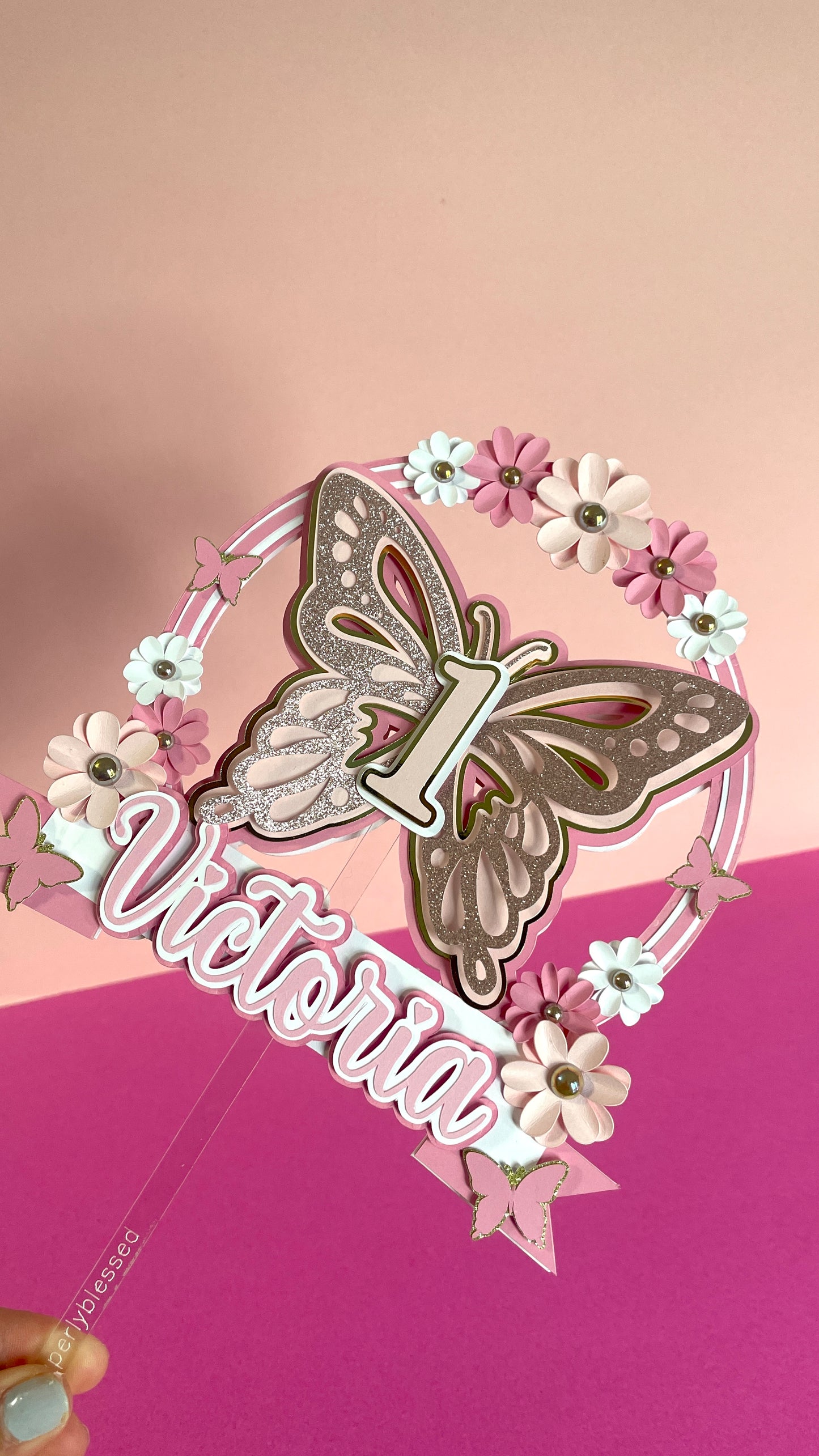 Butterfly Cake Topper