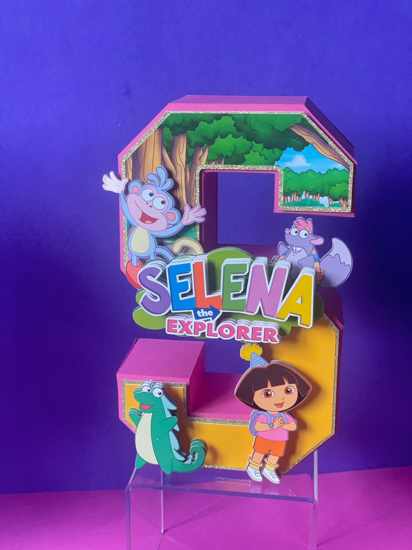 Dora | 3D Letter/Number