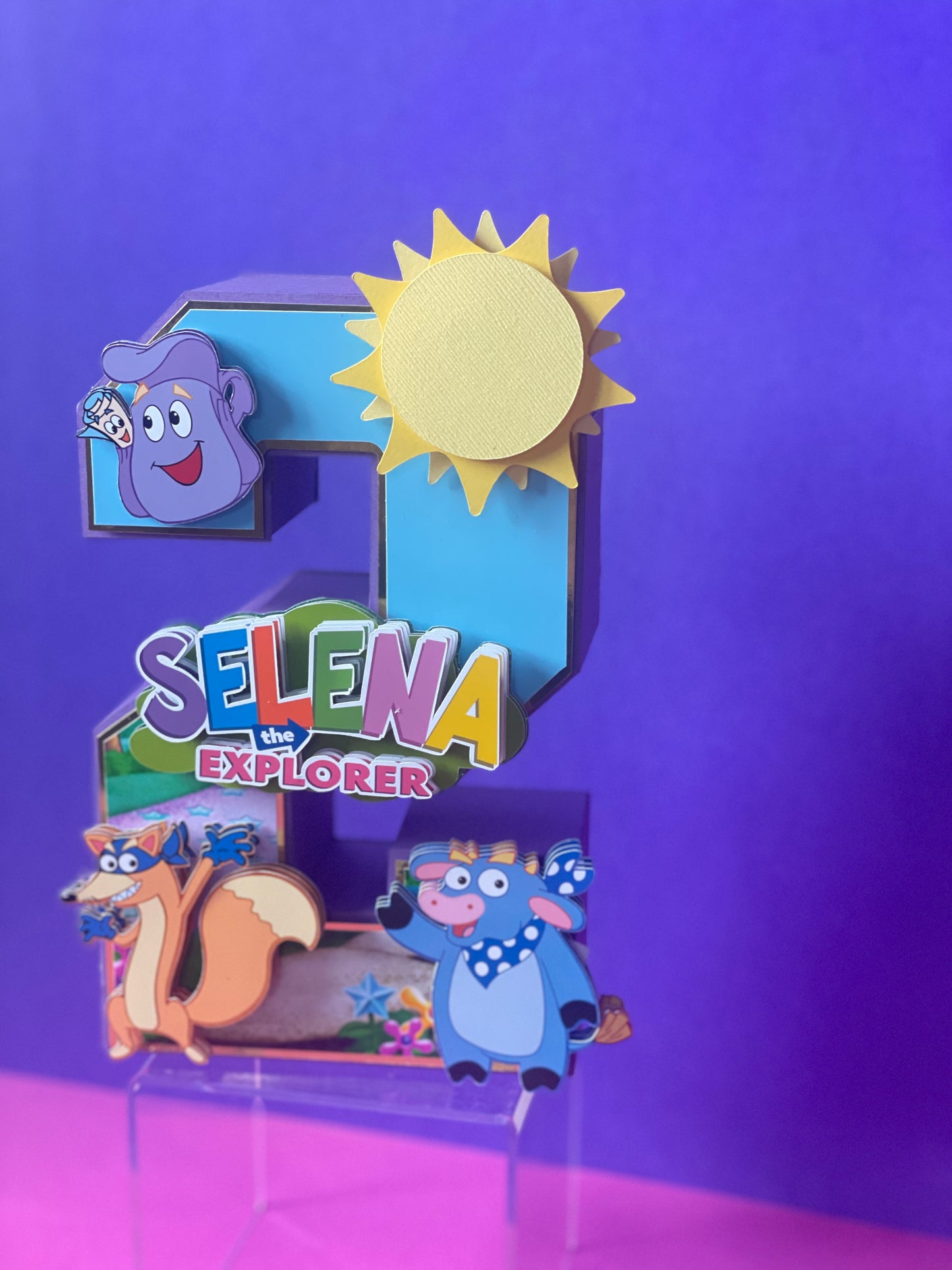 Dora | 3D Letter/Number
