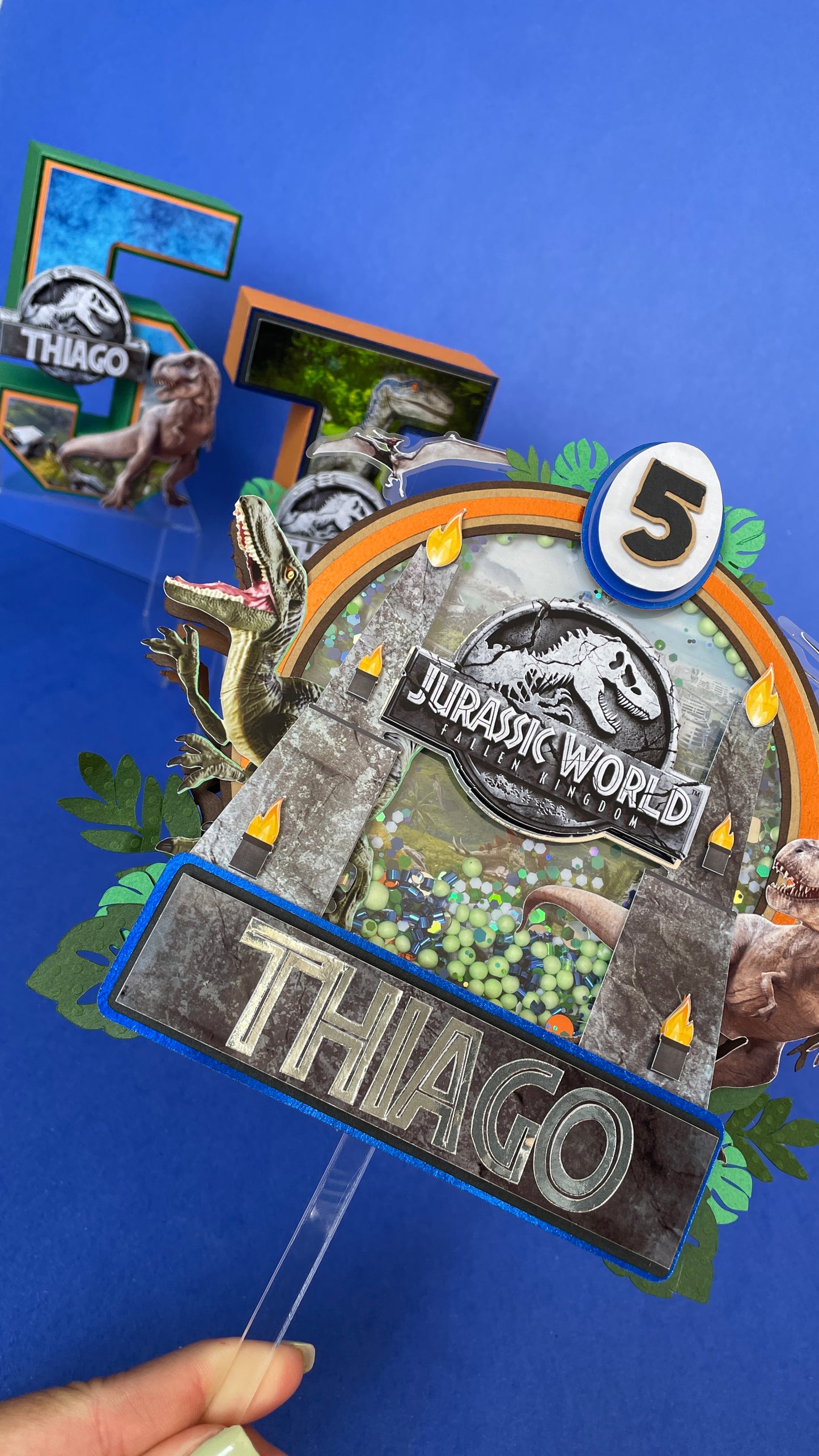 Dino World | Cake Topper