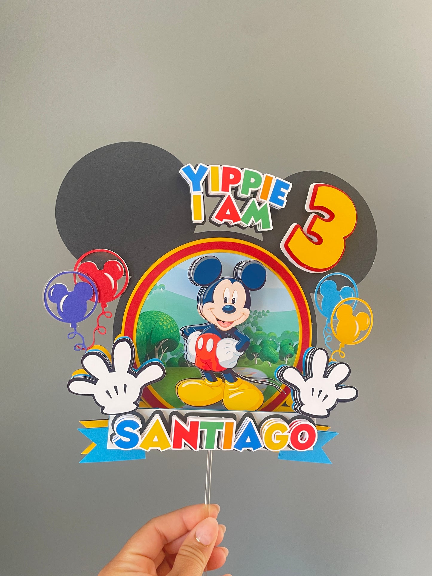 Mickey Mouse | Cake Topper
