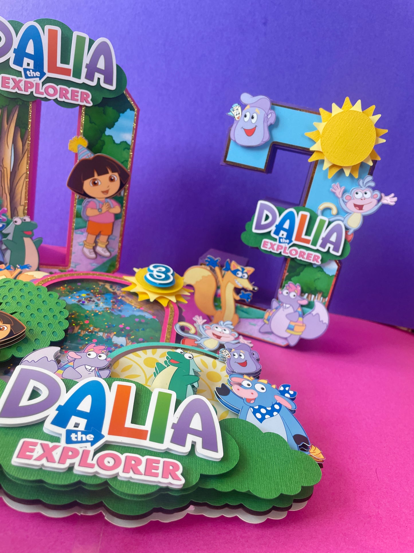 Dora | 3D Letter/Number