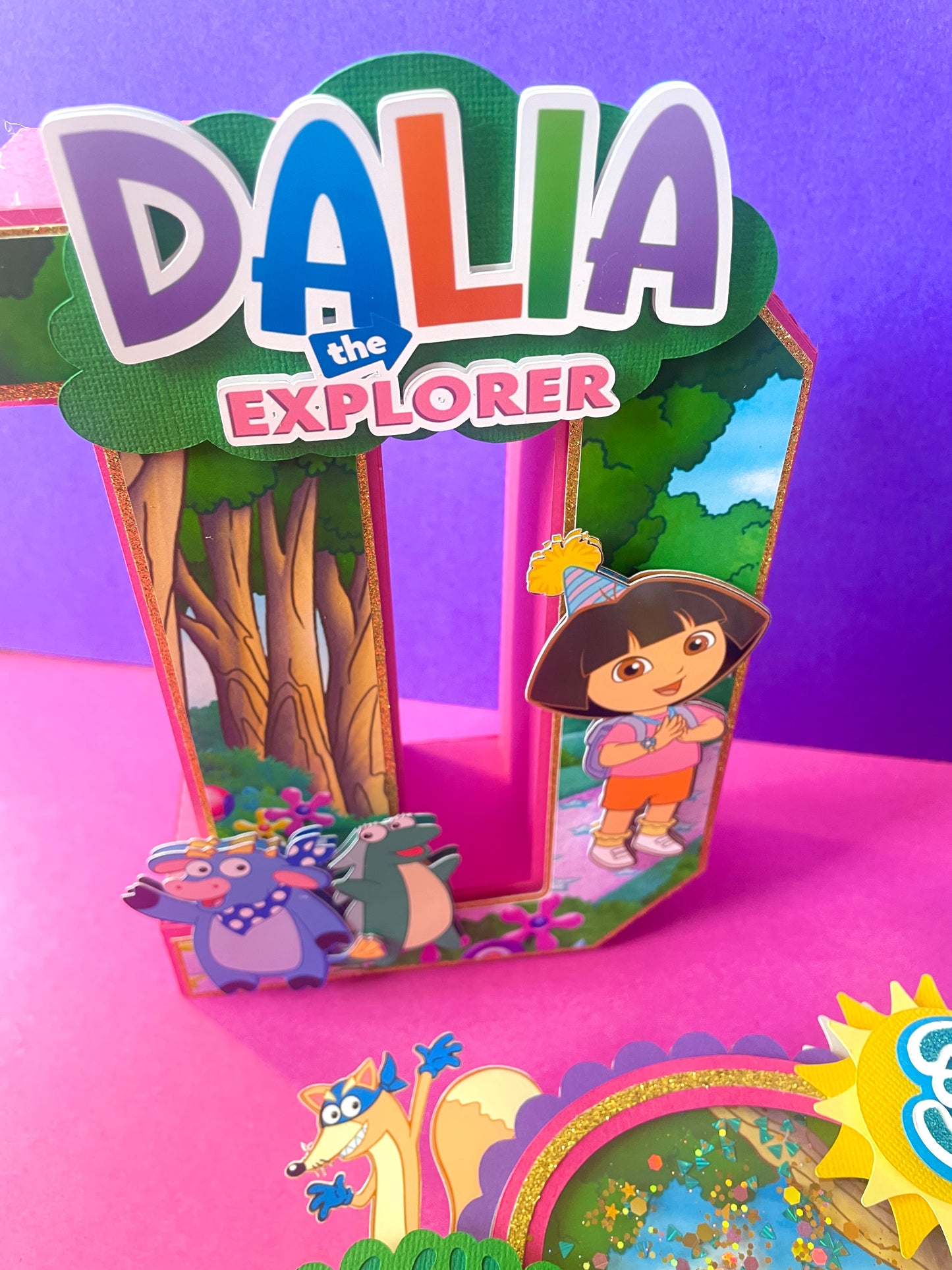 Dora | 3D Letter/Number