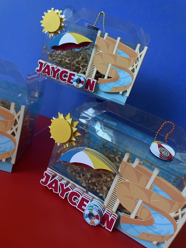 Custom 12 Gable Box- Assembled | Any Theme - Set of 12