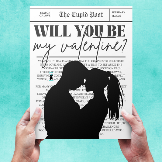 Will you be my Valentine | 2 Templates