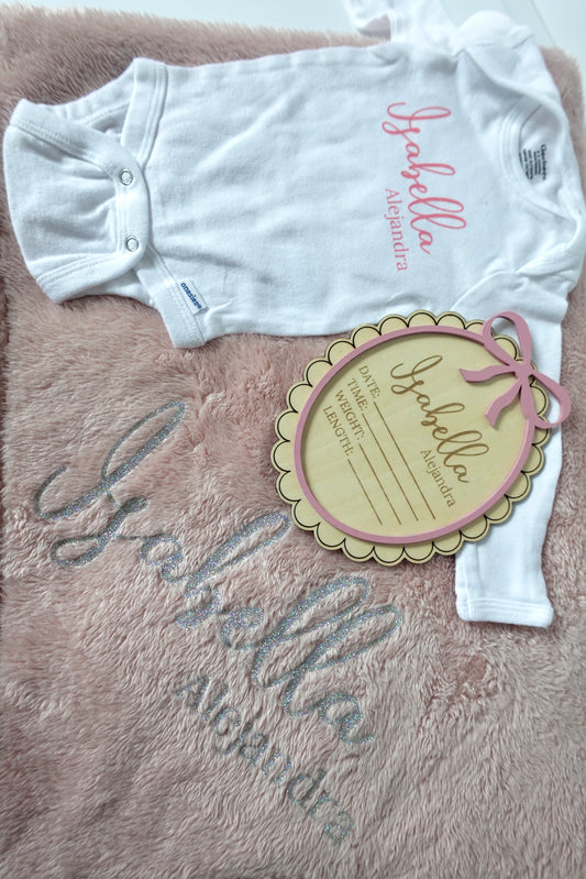 Personalized Baby Onesie | Long Sleeve