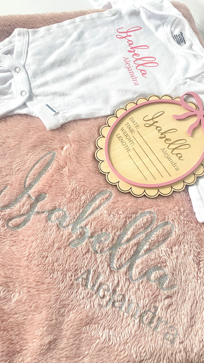 Personalized Baby Blanket | Soft Blanket