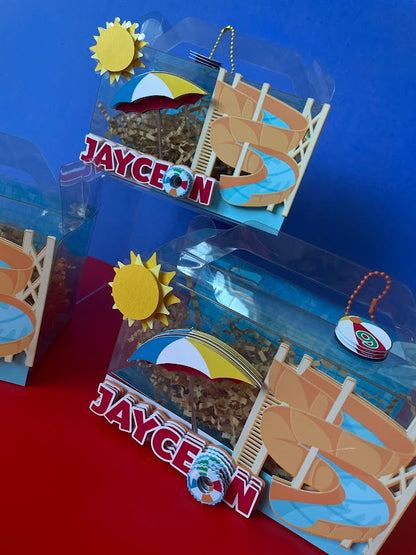 Custom 12 Gable Box- Assembled | Any Theme - Set of 12